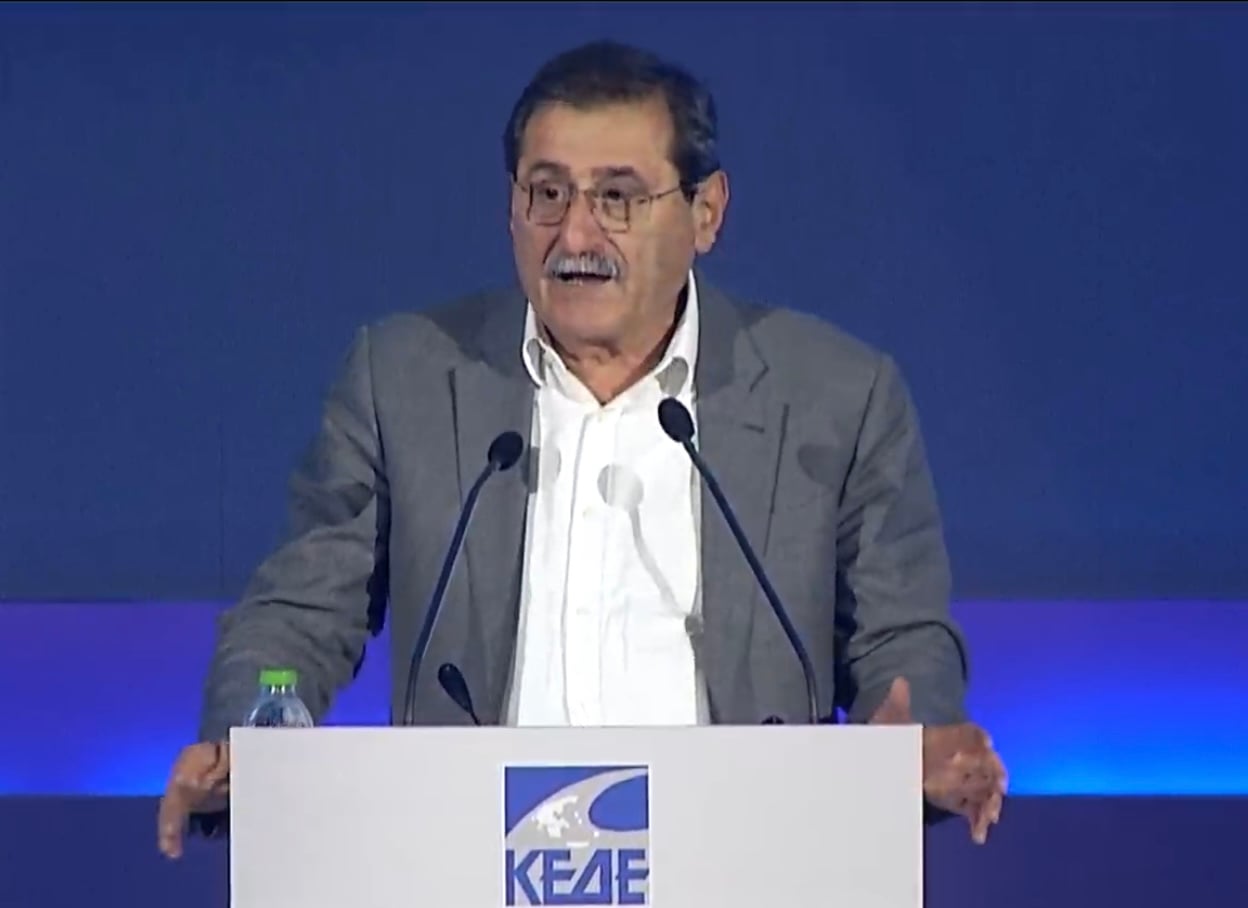 Ομιλία Πελετίδη στο συνέδριο της ΚΕΔΕ