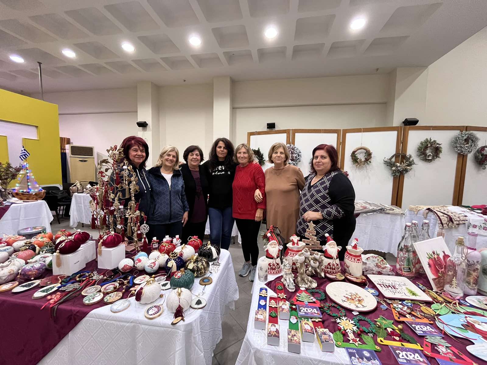 «ΦΛΟΓΑ»: Εορταστικό παζάρι στην Τριών Ναυάρχων