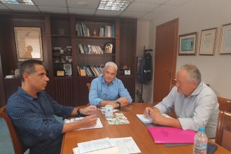 Συνεχής επίβλεψη και ενημέρωση του Φ. Ζαΐμη για θέματα καθαρισμού ρεμάτων και ποταμών