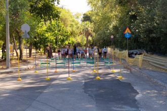 Η ομάδα στίβου ΑΓΣ Άτλας Πατρών 2020 στις παιδικές κατασκηνώσεις στην Πλαζ