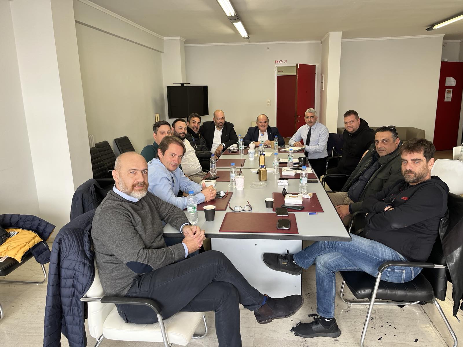 ΣΚΕΑΝΑ: Συνάντηση με τον πρόεδρο και τον γενικό γραμματέα της ΠΟΕΣΕ