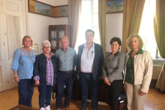 Συνάντηση Μελά με το ΔΣ του παραρτήματος της αλβανικής κοινότητας