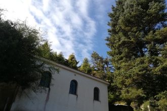 Τσαπουρνιά: Θεία Λειτουργία στην Κατασκήνωση