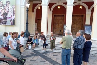 Με συμμετοχή και η δεύτερη περιήγηση με ιστορική αναδρομή στην εξέλιξη του κέντρου της Πάτρας