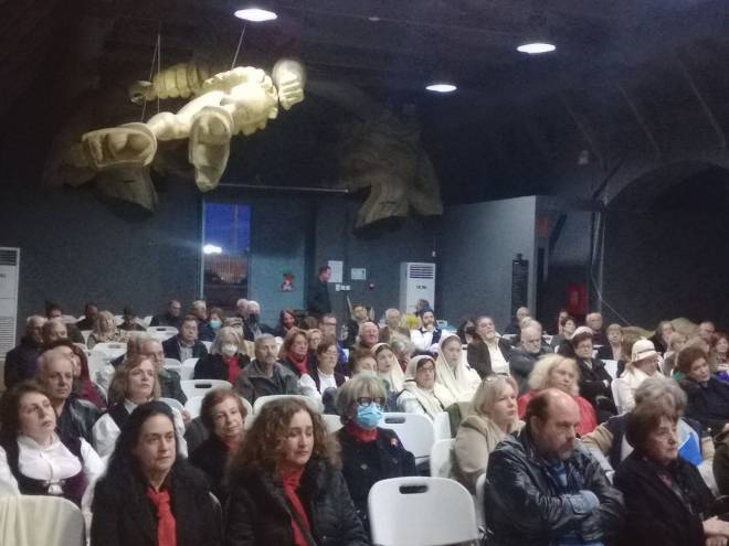 Πλήθος κόσμου στην τιμητική εκδήλωση για την Τζόγια Καππάτου (ΦΩΤΟ)