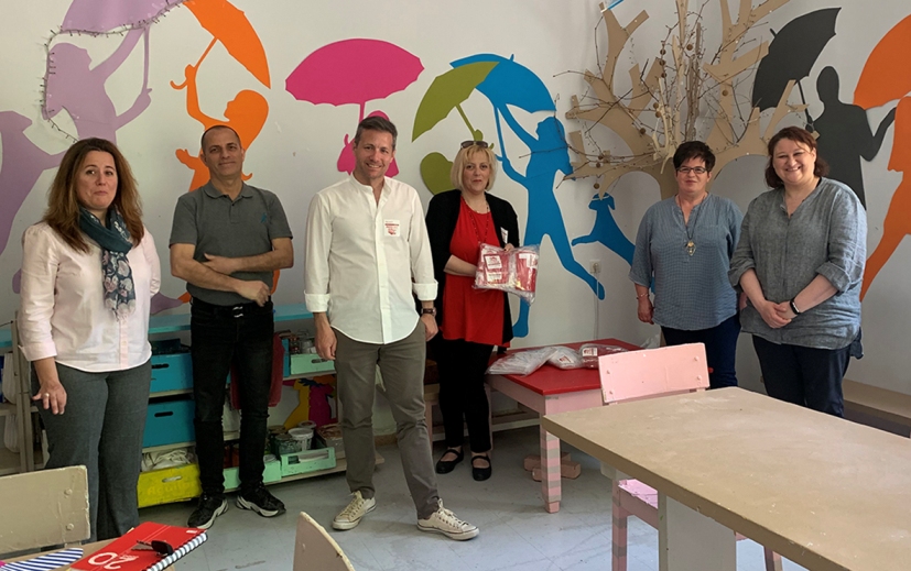 Πάτρα: Υφασμάτινες μάσκες στη «ΜΕΡΙΜΝΑ» δώρισε η Keller Williams West - ΦΩΤΟ