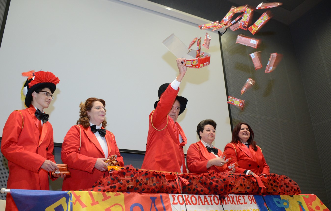 25 χρόνια σοκολατομαχίες στην Πάτρα