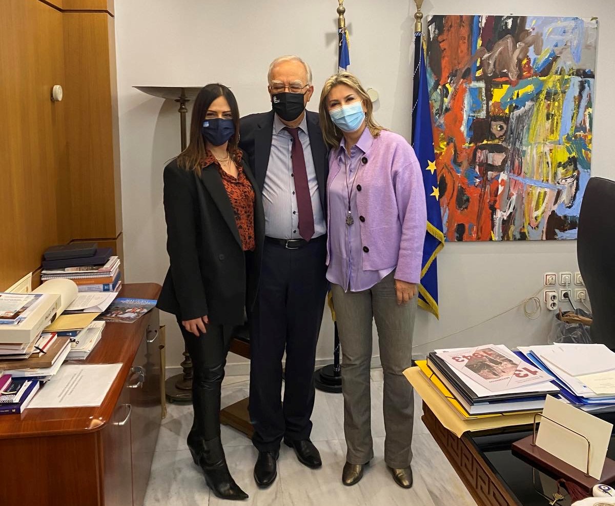 Καλάβρυτα: Συνάντηση Κατσανιώτη με την Υφυπουργό Υγείας και τον Δήμαρχο Καλαβρύτων