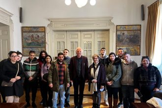 Σπουδαστές της ΕΠΑΣ Μαθητείας της ΔΥΠΑ στο Δημαρχείο της Πάτρας