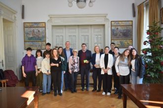 Μαθητές από την Ιταλία υποδέχτηκε ο Δήμαρχος Πατρέων