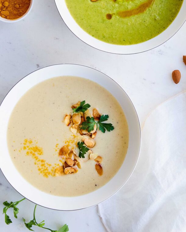 Σούπα αμυγδάλου ινδική