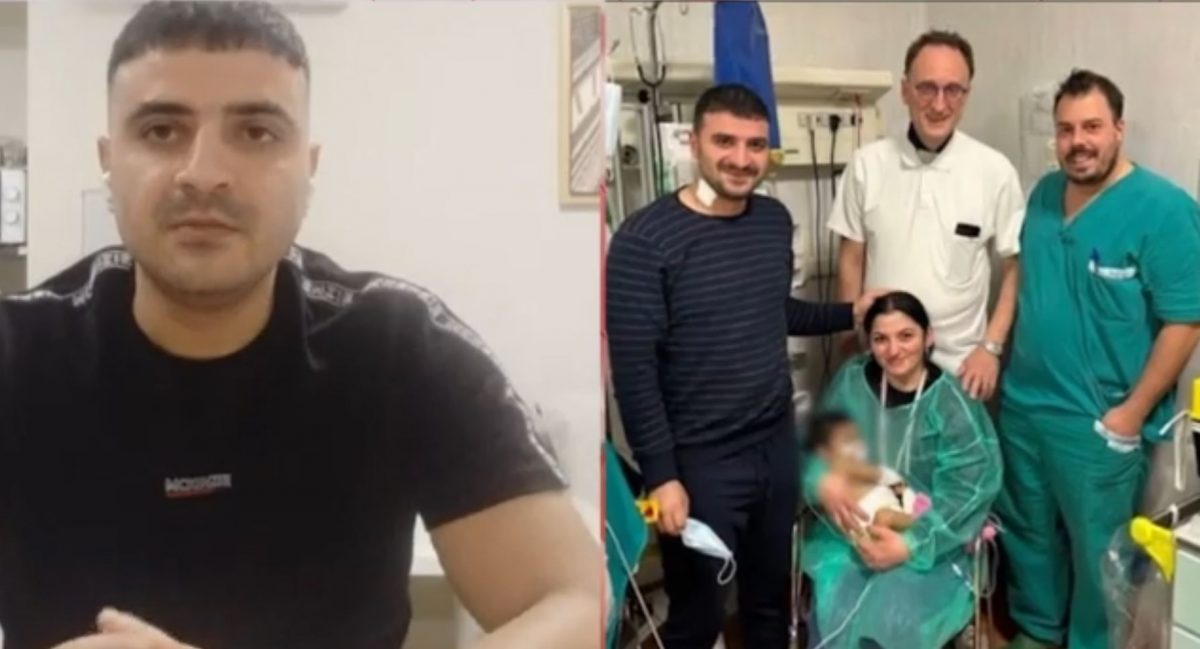 «Ήταν θαύμα των Χριστουγέννων», λέει ο πατέρας που δώρισε τμήμα από το ήπαρ του στην 11 μηνών κόρη του