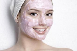 Μάσκα λάμψης με κράνμπερι