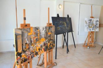 Ολοκληρώθηκαν οι εργασίες του Πανελληνίου Συμπσίου Ζωγραφικής στην Ιχθυόσκαλα