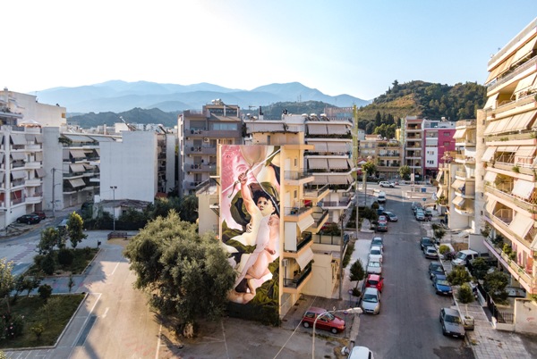 Έτοιμη η 4η τοιχογραφία του ArtWalk 6