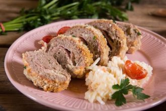 Ρολό από κιμά αρωματισμένο με πορτοκάλι