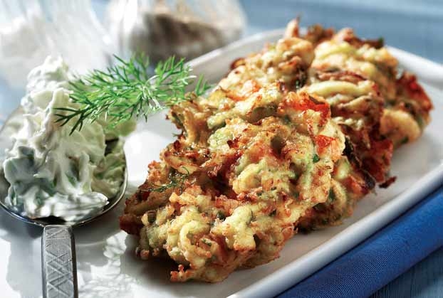 Καλοκαιρινοί κεφτέδες λαχανικών