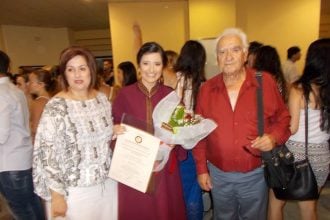 Η συγκίνηση της Γεωργίας Καραμπέρου για την κόρη της!