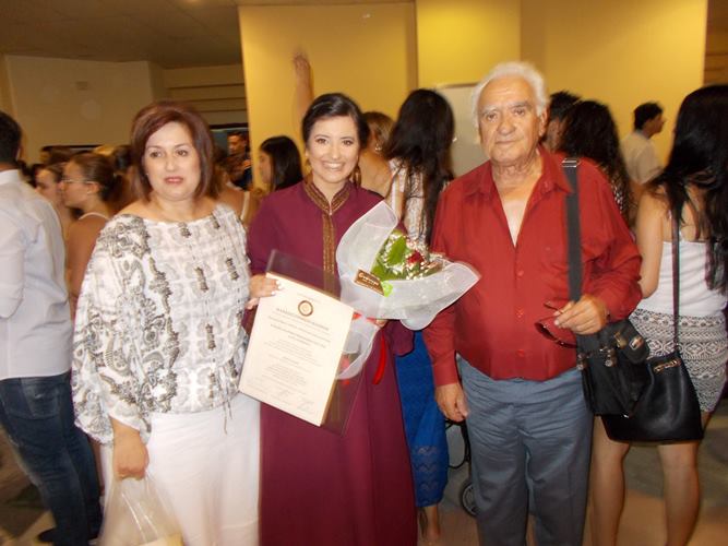 Η συγκίνηση της Γεωργίας Καραμπέρου για την κόρη της!