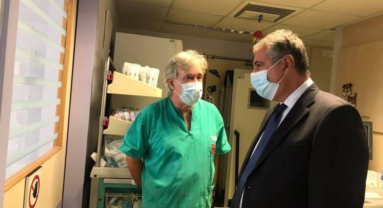 Νεκρά παιδιά στην Πάτρα - Συνάντηση σήμερα του Διοικητή της 6ης ΥΠΕ Γ. Καρβέλη με τον Διευθυντή της ΜΕΘ Παίδων Αν. Ηλιάδη