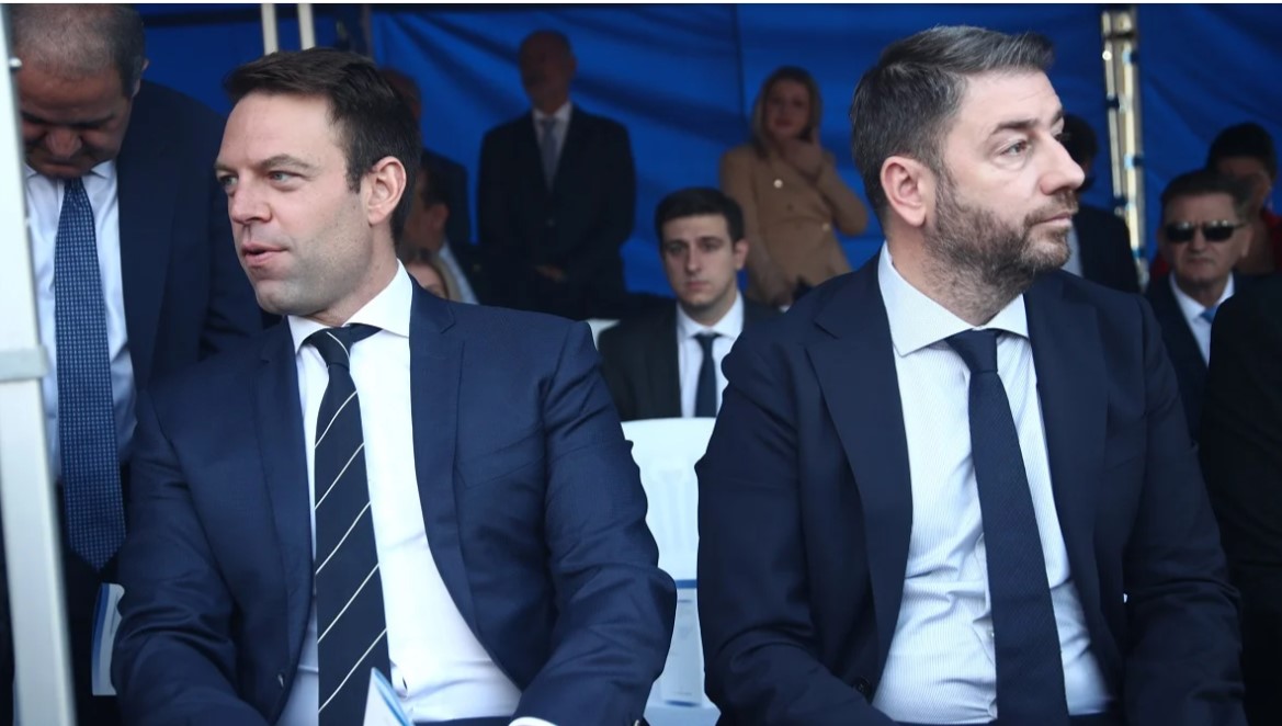 Κασσελάκης - Ανδρουλάκης: Δυο ξένοι στην ίδια… παρέλαση στη Θεσσαλονίκη