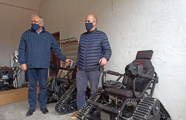 Παραδόθηκε από την Περιφέρεια Δυτικής Ελλάδας ο εξοπλισμός του Χιονοδρομικού Κέντρου Καλαβρύτων