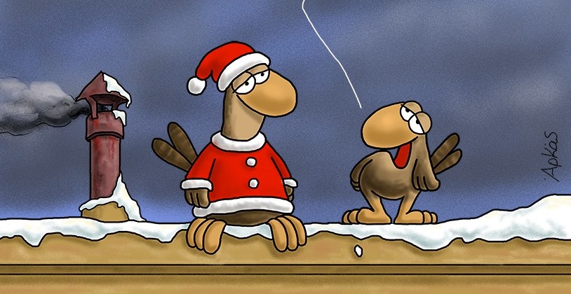 Αρκάς : Η κοκκινοσκουφίτσα και τα Χριστούγεννα