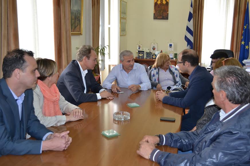 Περιοδεία Ρούπα με τον Γραμματέα του ΠΑΣΟΚ