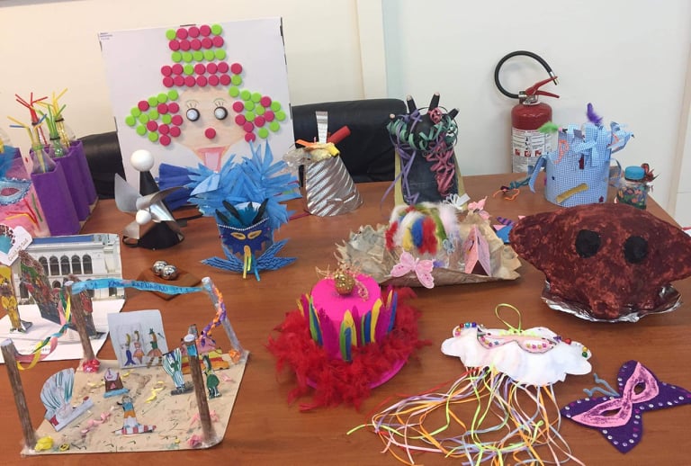 Με μεγάλη επιτυχία οι καρναβαλικές ζωγραφιές και κατασκευές στο Αχαγιώτικο Καρναβάλι