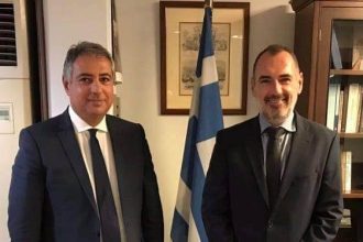 Στον Αχαιό Υφυπουργό Εξωτερικών, ο Διοικητής της 6ης ΥΠΕ Γιάννης Καρβέλης