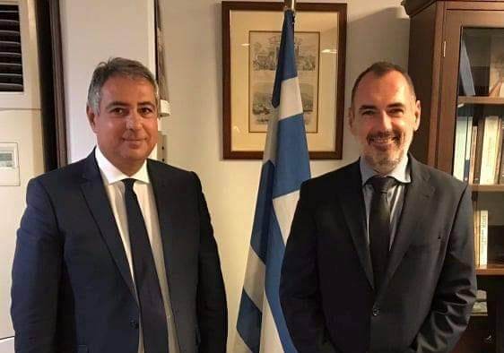 Στον Αχαιό Υφυπουργό Εξωτερικών, ο Διοικητής της 6ης ΥΠΕ Γιάννης Καρβέλης