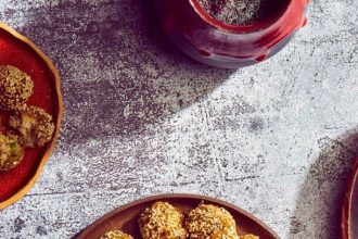 Κεφτεδάκια με πλαντέινς και γαρίδες