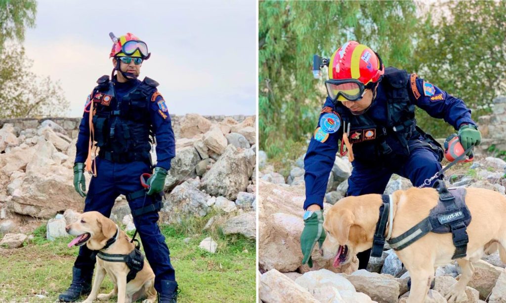 Ο συγκινητικός αποχαιρετισμός της 6ης ΕΜΑΚ στον διασωστικό σκύλο Μαξ: «Αντίο συνάδελφε»