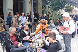 Γιώτα Παναγοπούλου-Σταυρούλια: Περιοδεία στο ιστορικό κέντρο της Πάτρας