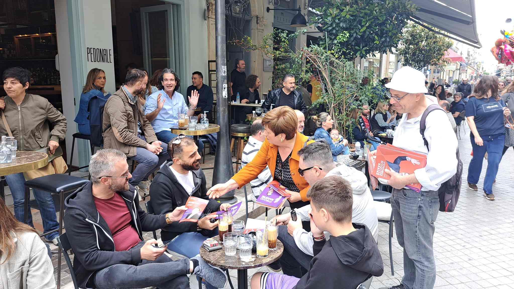 Γιώτα Παναγοπούλου-Σταυρούλια: Περιοδεία στο ιστορικό κέντρο της Πάτρας