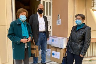Υγειονομικό υλικό στην «Κιβωτό της Αγάπης»