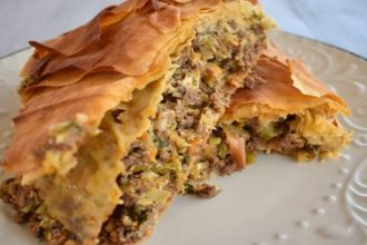 Eύκολη και γρήγορη κιμαδόπιτα