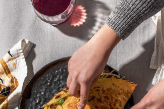 Κινέζικη ομελέτα με ψαρονέφρι