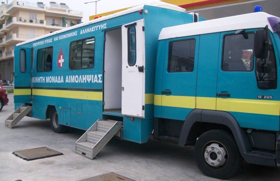 Πάτρα: Εθελοντικές αιμοδοσίες στην πλατεία Γεωργίου