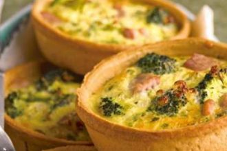 Κις με τόνο και μπρόκολο