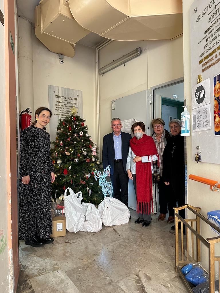 Δ.Ε.Ε.Π. Ν.Δ. Αχαΐας: Επίσκεψη αγάπης στην Κιβωτό