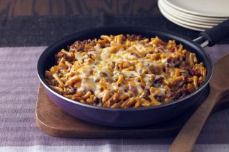 Φουρνιστό κοφτό μακαρονάκι με κιμά