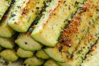 Κολοκυθάκια ψητά με παρμεζάνα