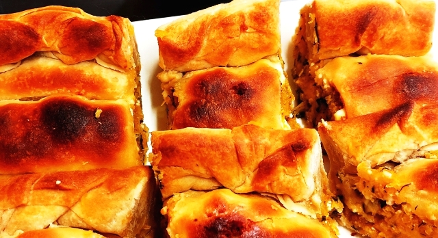 Κολοκυθοτυρόπιτα με τραγανό χωριάτικο φύλλο