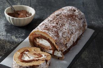 Κορμός με γέμιση πραλίνα