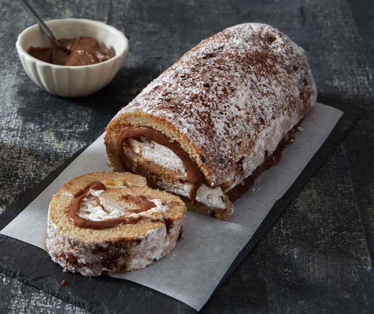 Κορμός με γέμιση πραλίνα