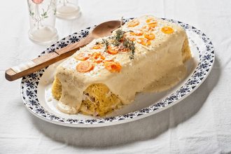 Kοτόπουλο με ρύζι μιλανέζα