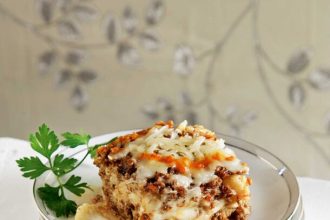 Κουνουπίδι με κιμά γκρατινέ