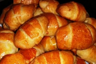 Κρουασανάκια με φέτα
