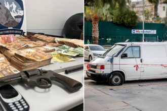 Προφυλακίστηκαν οι τέσσερις πρώτοι κατηγορούμενοι για την κινηματογραφική ληστεία της χρηματαποστολής στο Λαύριο